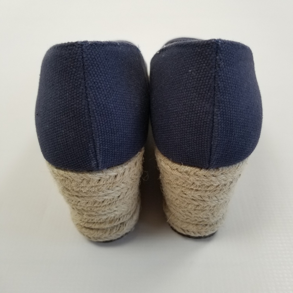 Boston Design Studio Espadrille Wedge Shoes Size 9 - Picture 6 of 10